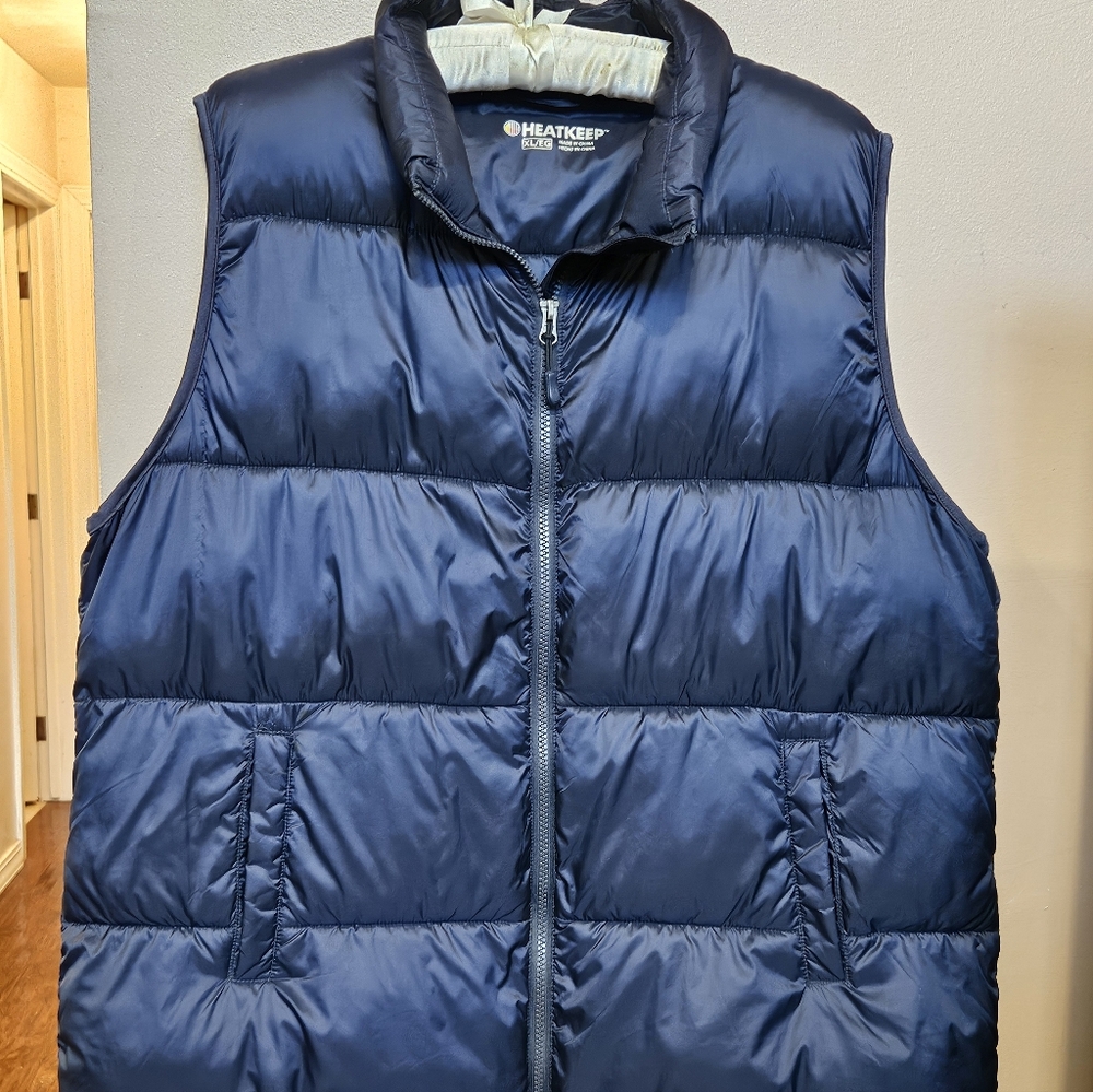 Blue Puffer Vest